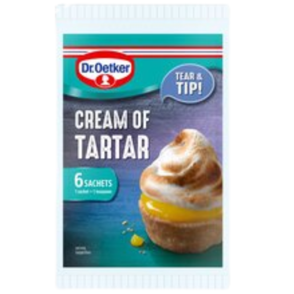 Dr. Oetker Cream Of Tartar Sachets 30g