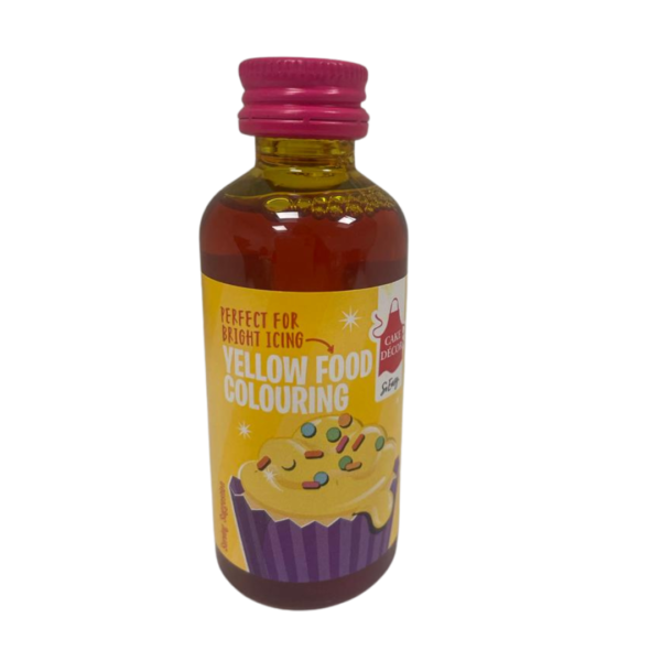 Cake Decor Yellow Food Colouring 60ml