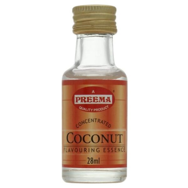 Preema Flavouring Essence Liquid Coconut 12 x 12 x 28ml