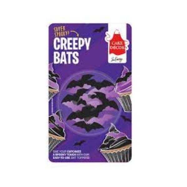 Cake Decor Waffer Crispy Bats 4g