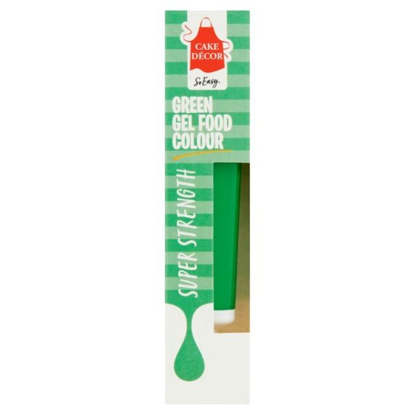 Cake Decor Green Colour Gel 19g