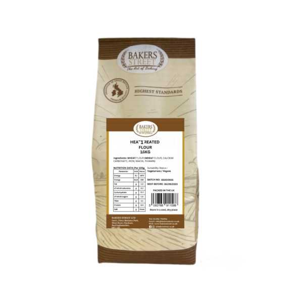 Bakers Street Heat Treated Flour 1Kg