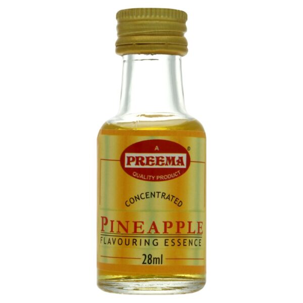 Preema Flavouring Essence Liquid Pineapple 12 x 12 x 28ml