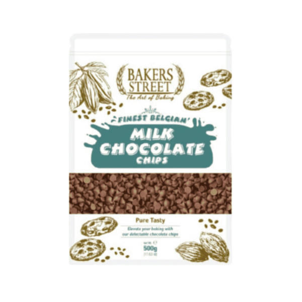 Bakers Street Milk Chocolate Chips 6 x 1Kg