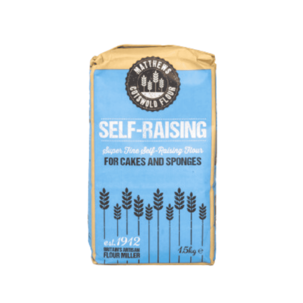 Matthew Rollright Self Raising Flour 5 x 1.5Kg