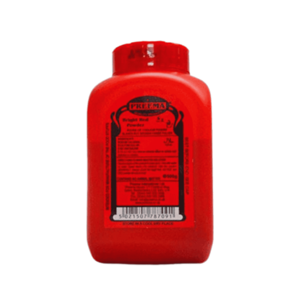 Preema Food Colour Powder Bright Red  6 x 500g