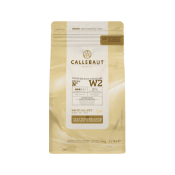 Callebaut White Chocolate Callets 6 x 1Kg