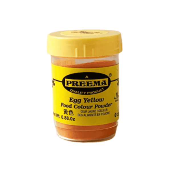 Preema Egg Yellow Food Colour Powder 12 x 25g