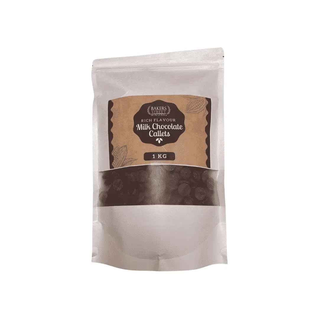 Bakers Street Belgian Milk Chocolate Callets 6 x 1Kg